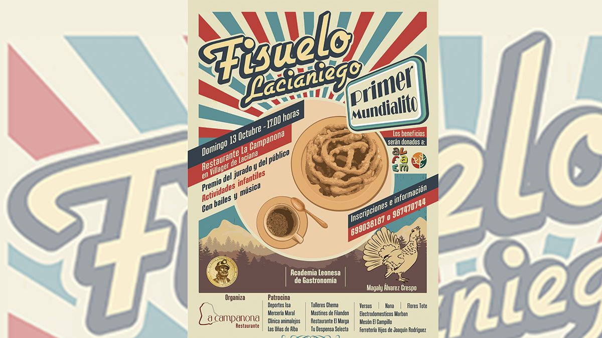 El cartel anunciador del evento. | L.N.C. El cartel anunciador del evento. | L.N.C.