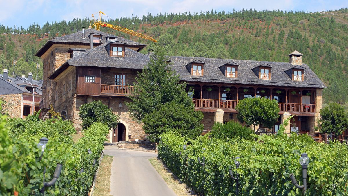 El Palacio de Canedo ya tiene en sus bodegas el que será su primer vino del año. | ICAL