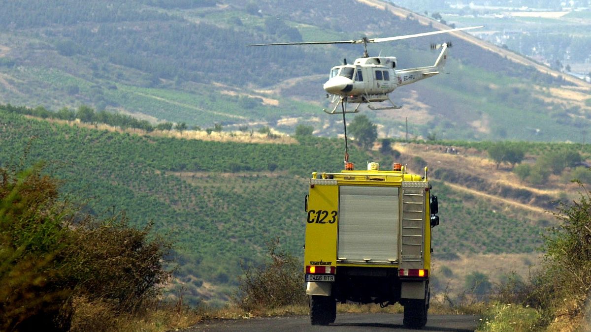 El fuego empleó a fondo a los equipos de extinción para que no fuera a más. | ICAL