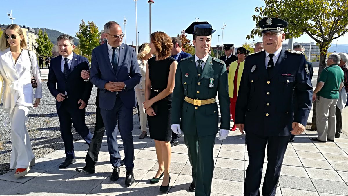 Celebración del día de la Guardia Civil en Ponferrada. | M.I.
