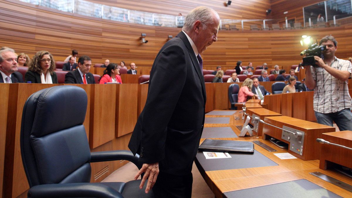 Javier Amoedo, Procurador del Común de Castilla y León, en una imagen de archivo en las Cortes. | ICAL