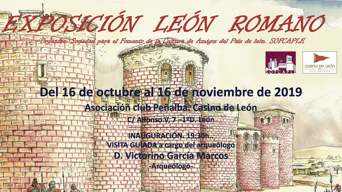Cartel de la exposición que este miércoles se inaugura en el club Peñalba. Cartel de la exposición que este miércoles se inaugura en el club Peñalba.