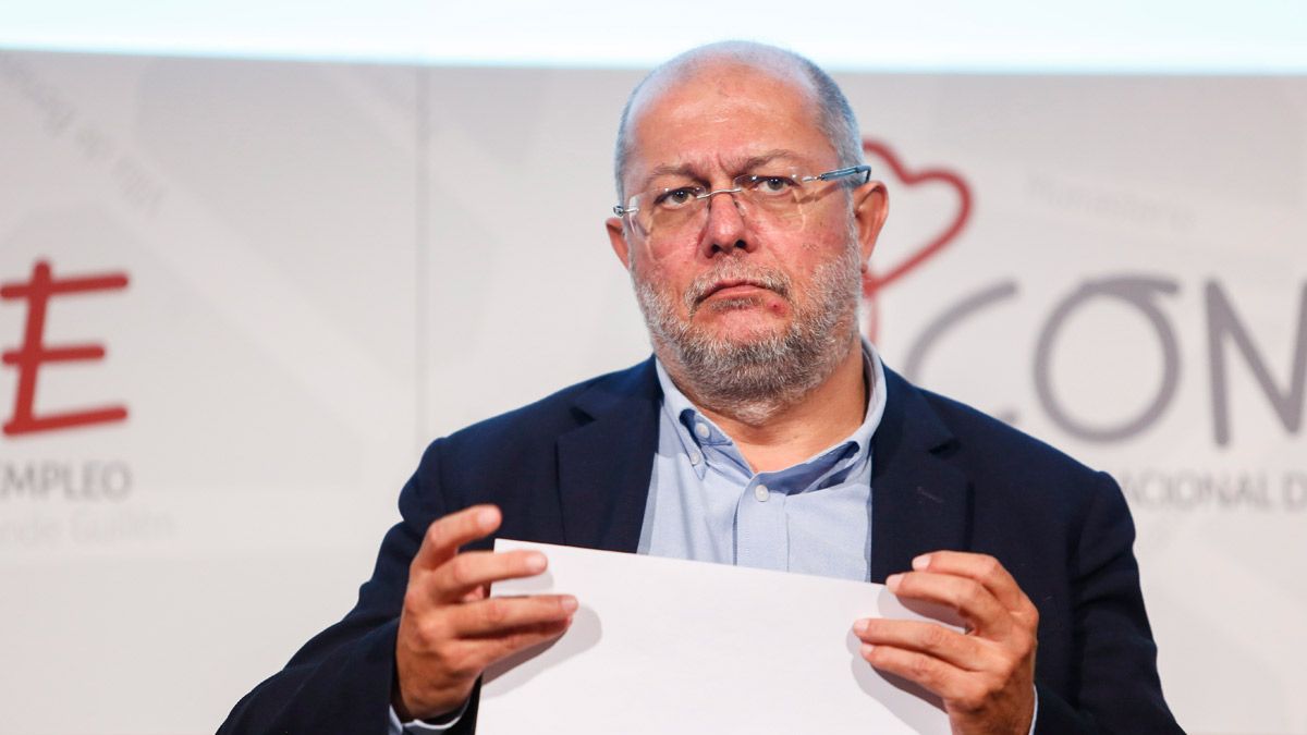Francisco Igea este viernes en León. | ICAL Francisco Igea este viernes en León. | ICAL
