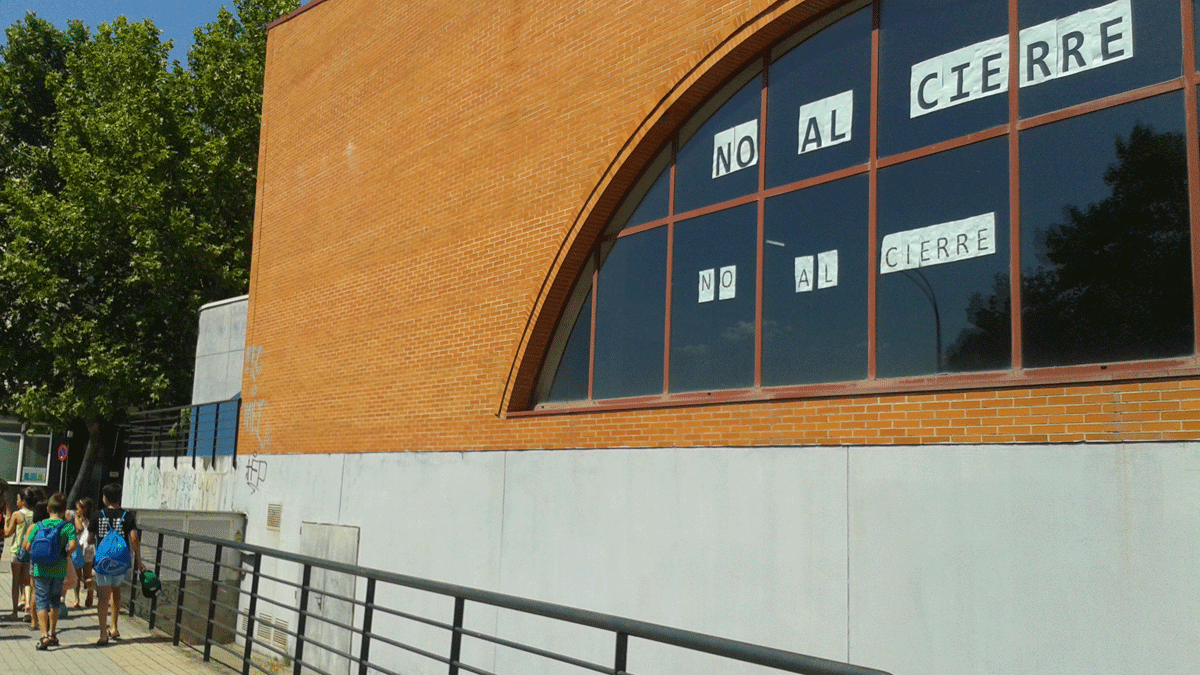 Las piscinas de la ULE abrieron este martes por última vez al público. | L.N.C.