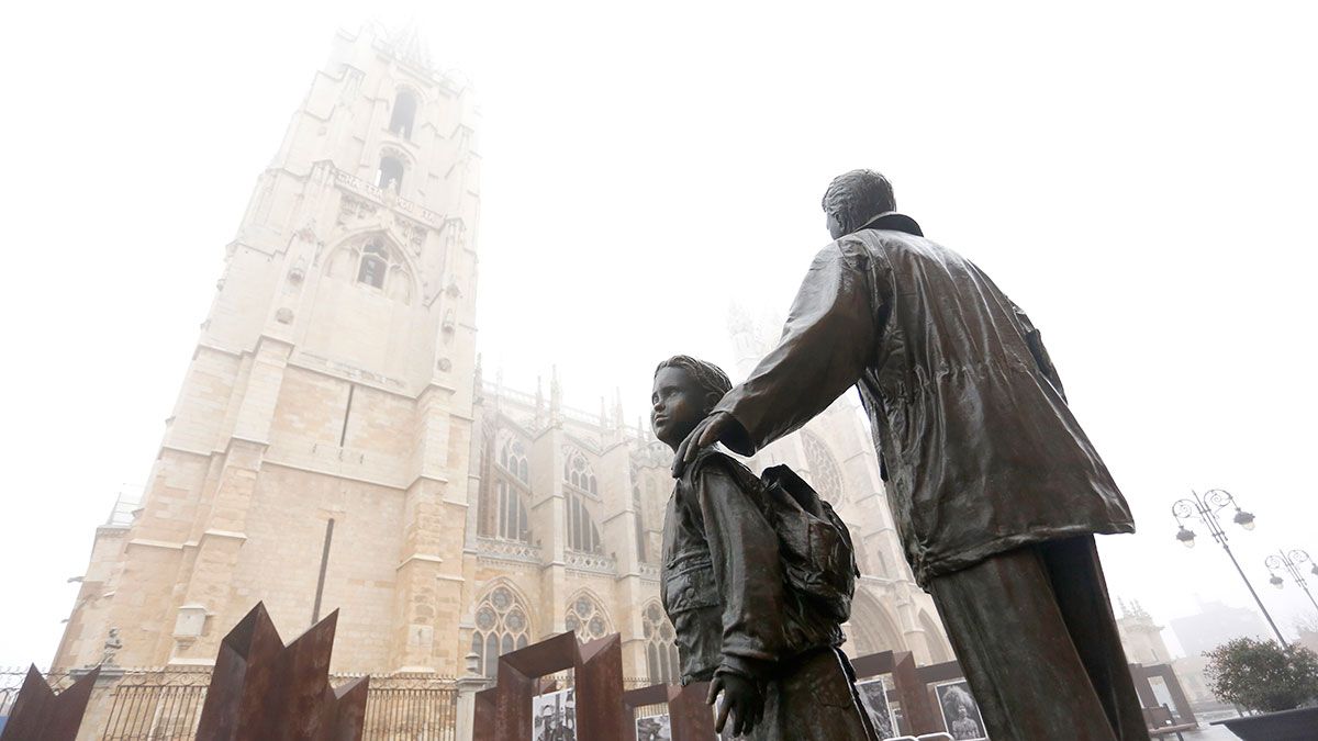 Frío y niebla en la capital leonesa. | ICAL