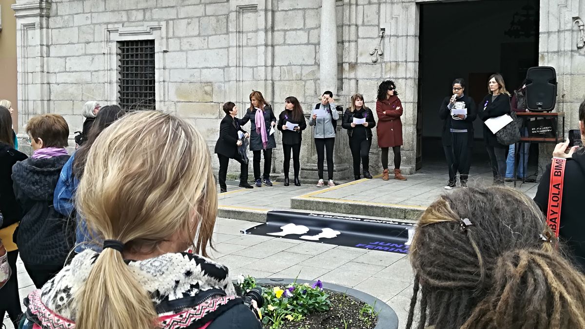 Imagen de la manifestación de este sábado en Ponferrada. | D.M.