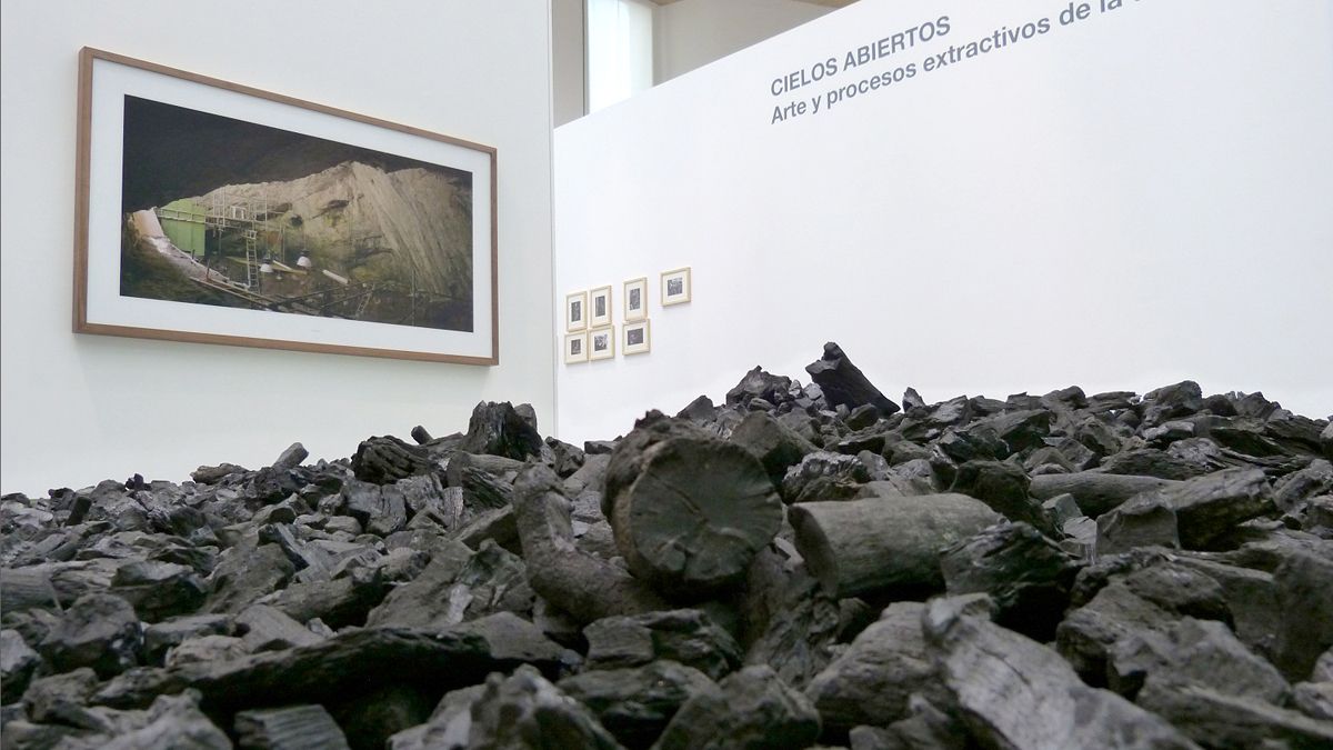 Una de las obras que se exponen en la sala 1 del Centro de Arte y Naturaleza de Huesca. | CDAN