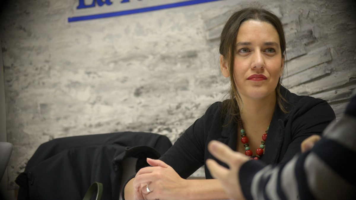 La candidata de Unidas Podemos al Congreso de los Diputados, Ana Marcello. | MAURICIO PEÑA