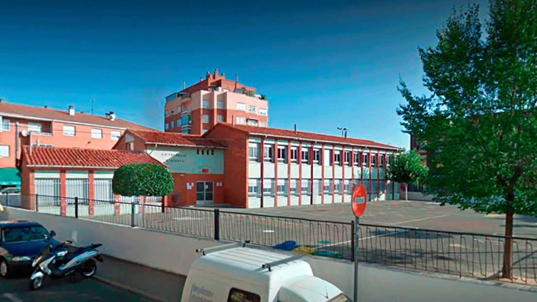 Imagen exterior del colegio Trepalio de Trobajo. | GOOGLE MAPS