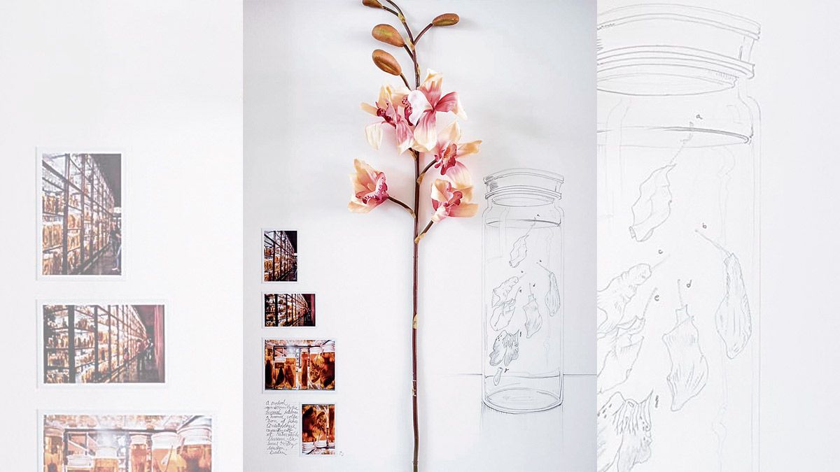 Una de las piezas expuestas en Cerezales del Condado. | FCAYC