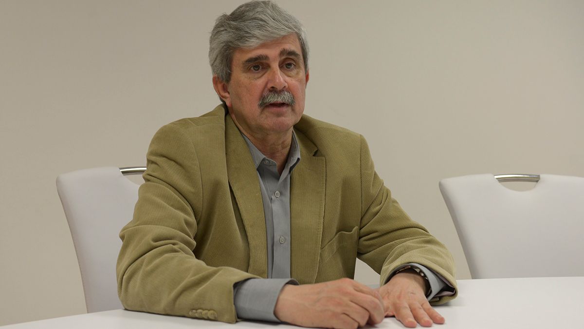 El rector de la Universidad de León, Juan Francisco García Marín. | DANIEL MARTÍN