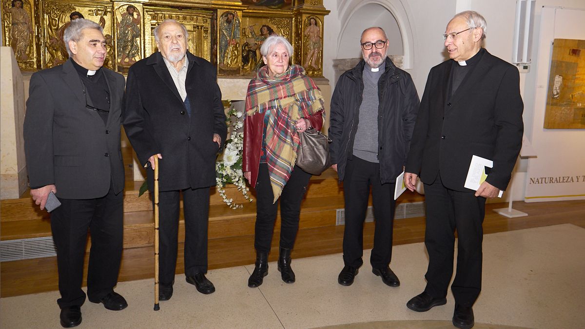 Un momento de la presentación este jueves de la exposición en Palat del Rey. | VICENTE GARCÍA