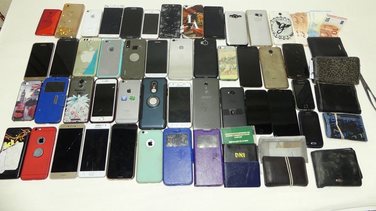 Efectos recuperados por la Policía Nacional. | L.N.C.