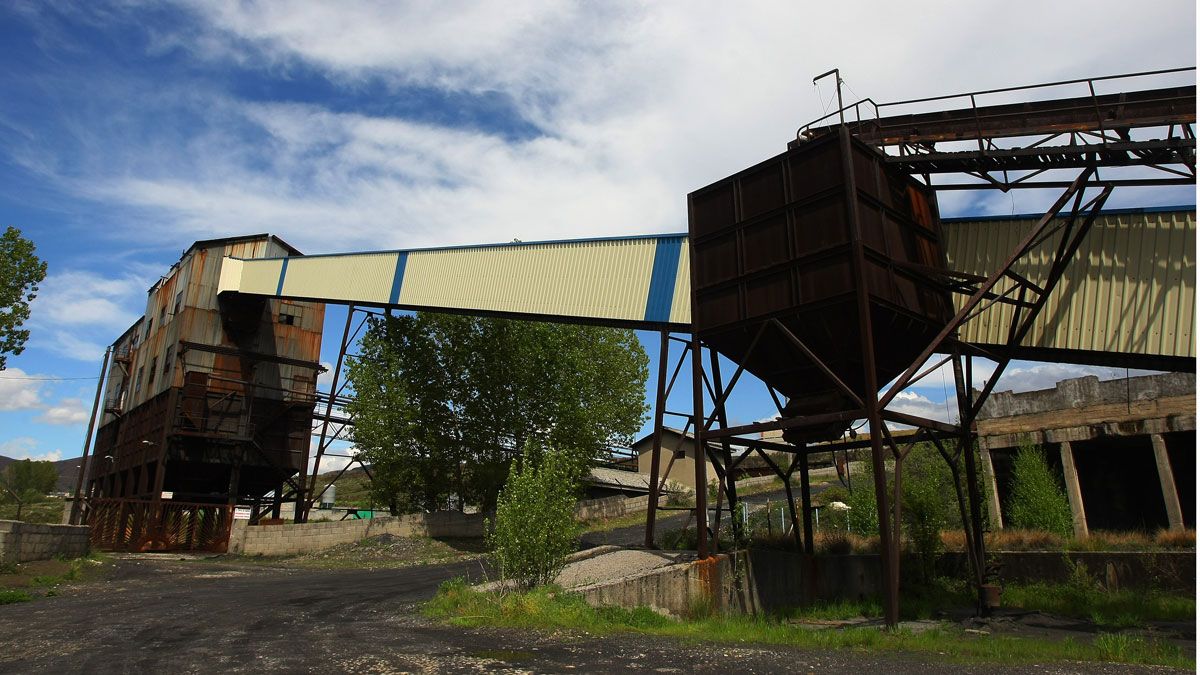 Viejas instalaciones mineras en el municipio de Fabero. | Ical
