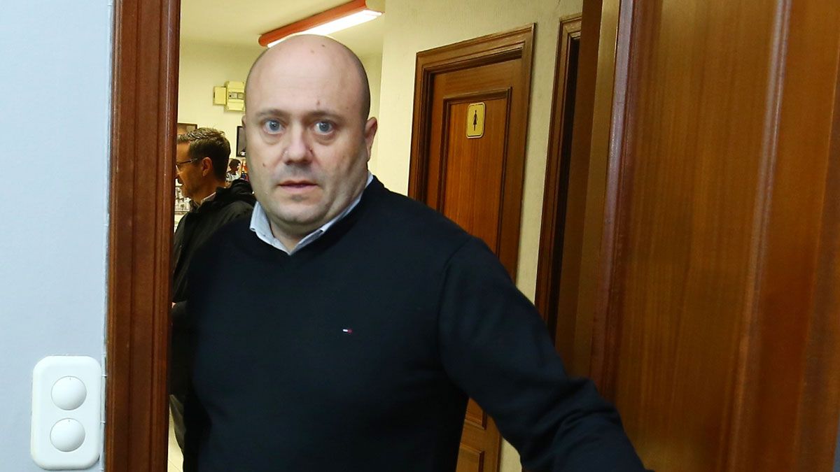 El procurador berciano Javier Campos, que vio rechazada su moción. | Ical
