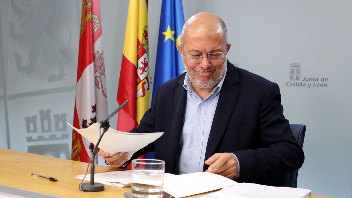 El portavoz de la Junta, Francisco Igea. | ICAL El portavoz de la Junta, Francisco Igea. | ICAL