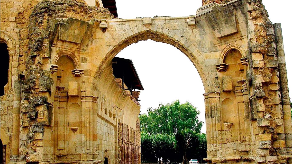 Las ruinas del Monasterio de San Benito.