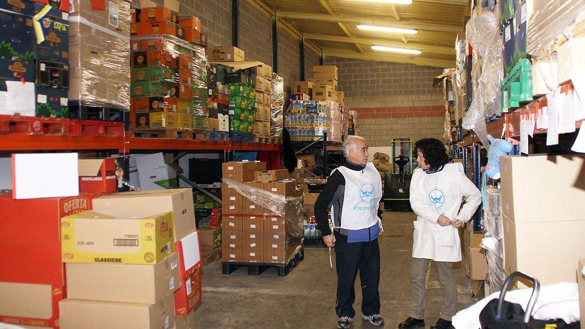 Imagen de archivo del Banco de Alimentos de León. | ICAL