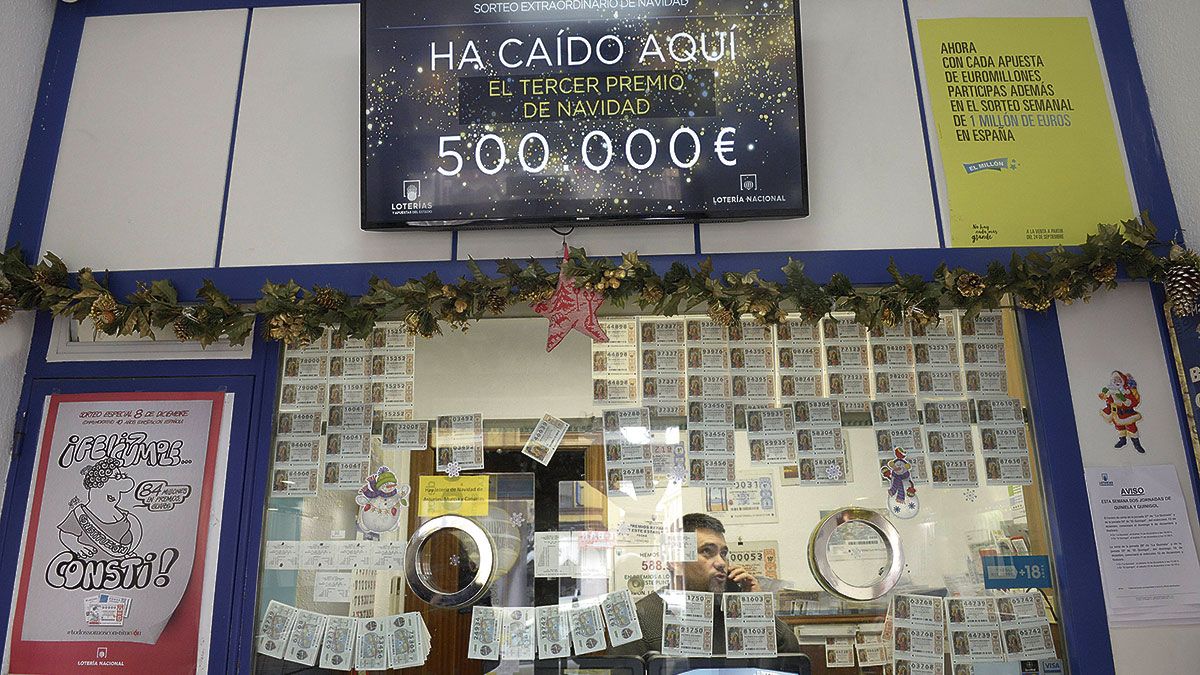El gasto en los diferentes juegos de la Lotería Nacional fue de 121.898.254 euros en el año 2018. | MAURICIO PEÑA