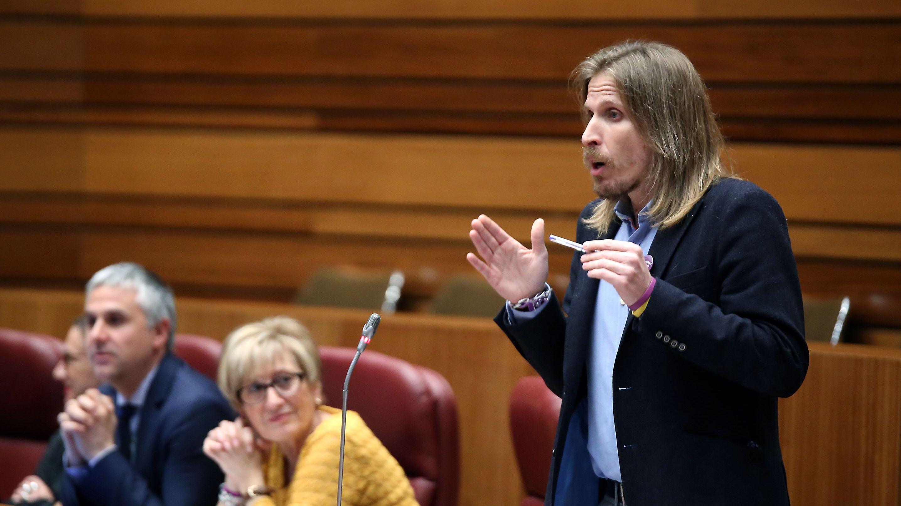 El portavoz del Grupo Mixto, Pablo Fernández, en una imagen de archivo. | ICAL