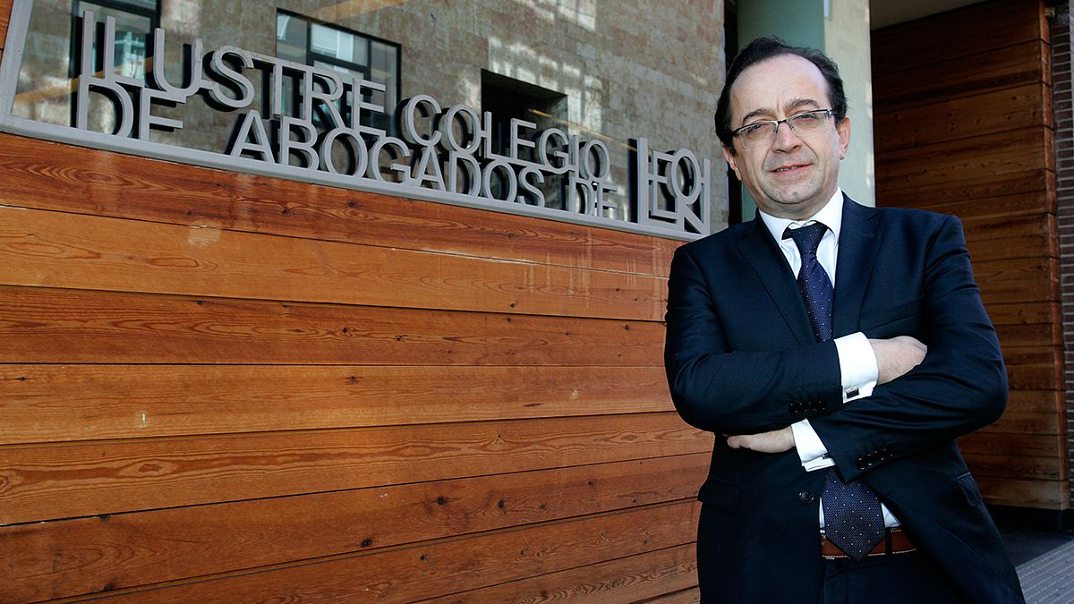 El decano del Colegio de Abogados de León, Fernando Rodríguez Santocildes. | ICAL