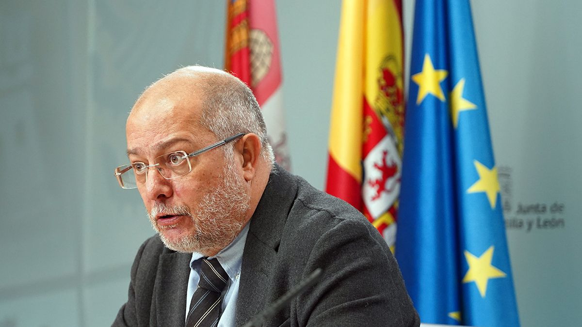Francisco Igea este jueves tras el Consejo de Gobierno de la Junta de Castilla y León. | ICAL Francisco Igea este jueves tras el Consejo de Gobierno de la Junta de Castilla y León. | ICAL