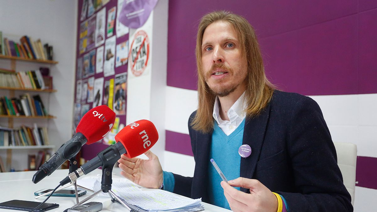 Pablo Fernández, de Podemos. | ICAL