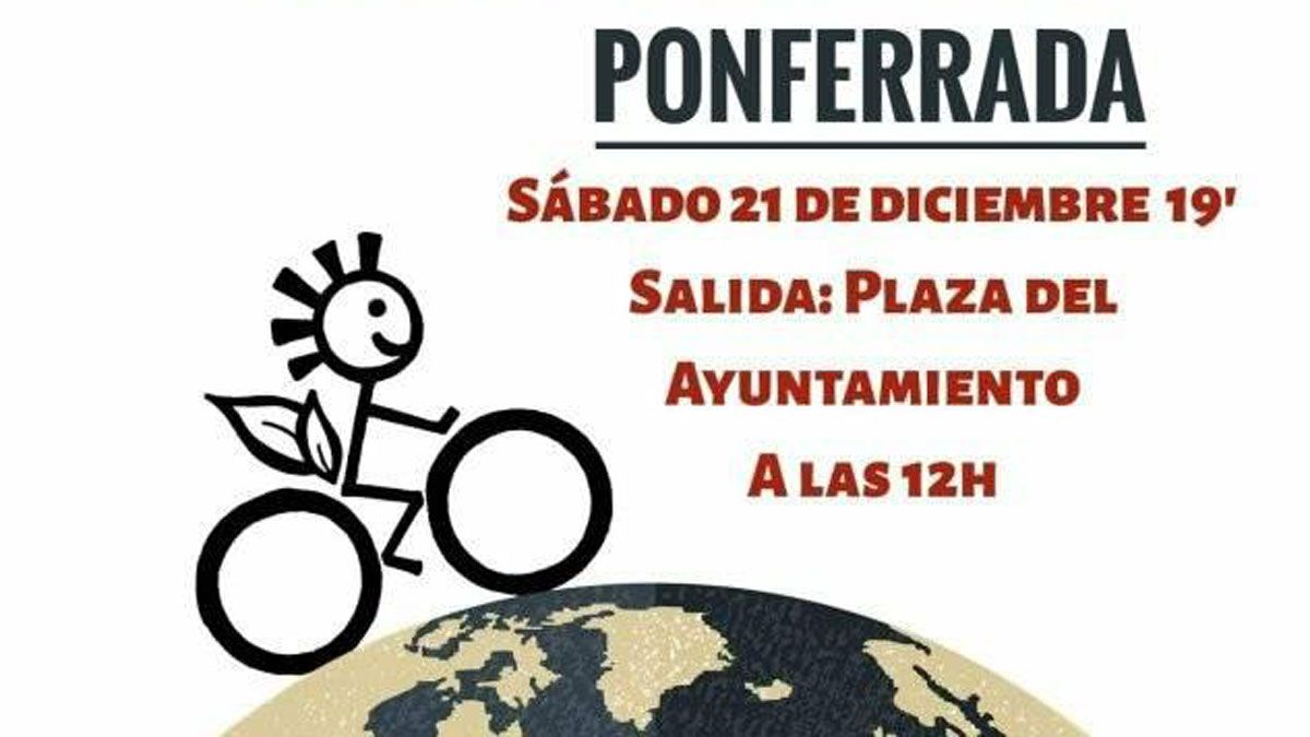 Cartel de la jornada de protesta 'Bicicrítica'