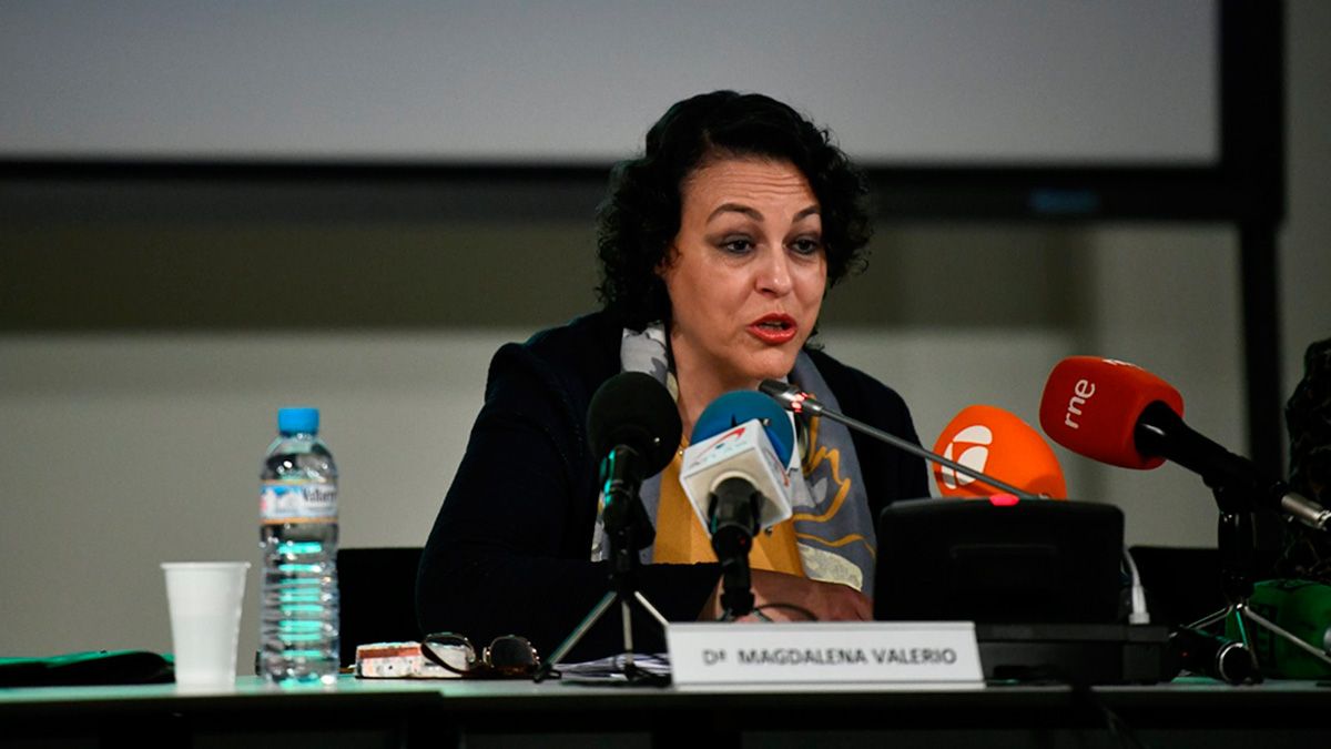 La ministra de Trabajo en funciones, Magdalena Valerio. | EUROPA PRESS