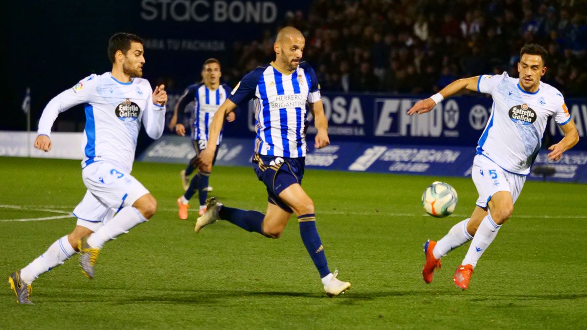 Yuri regresará al equipo titular de la Deportiva tras descansar en Copa. | FRANCISCO L. POZO
