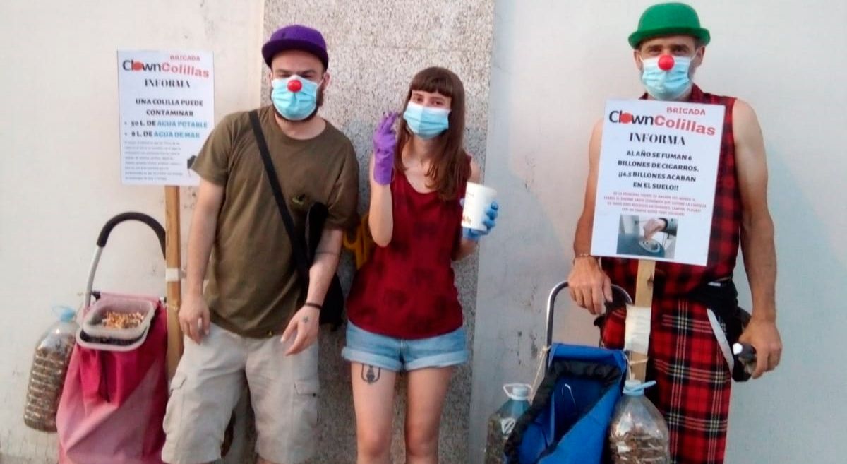 Una de las acciones tras la recogida fue exponerlas ante el Consistorio de Ponferrada. | M.I.