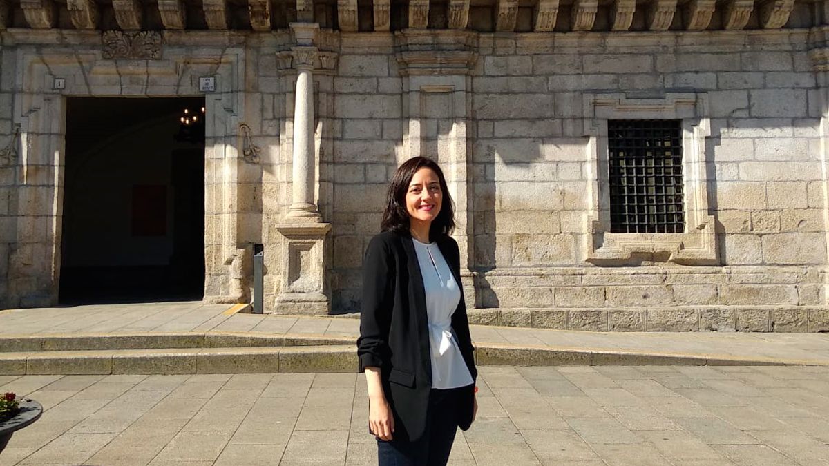 Ruth Morales es la portavoz de Cs en el Ayuntamiento de Ponferrada. Ruth Morales es la portavoz de Cs en el Ayuntamiento de Ponferrada.