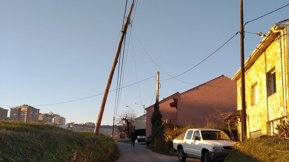 Imagen de la situación del poste.