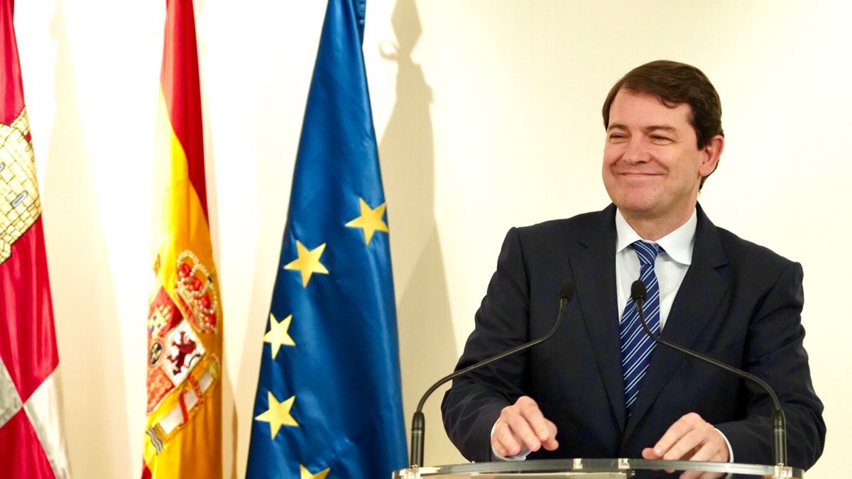 El presidente de la Junta de Castilla y León, Alfonso Fernández Mañueco. | ICAL