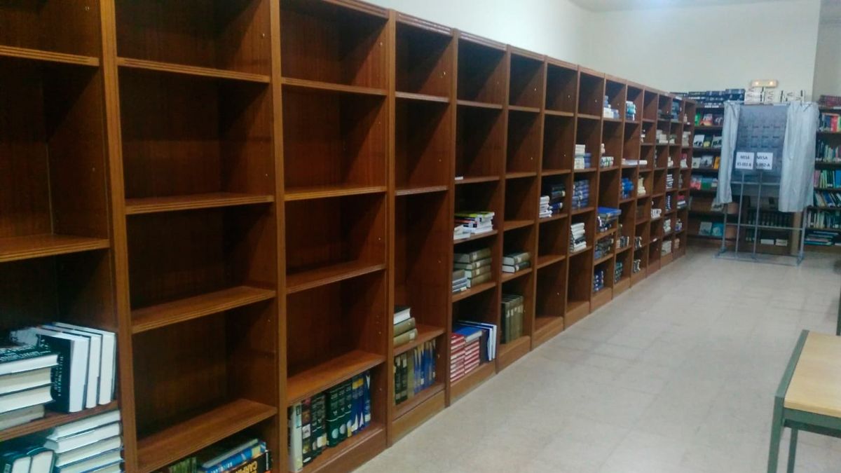 Situación actual de la biblioteca de Villafranca.