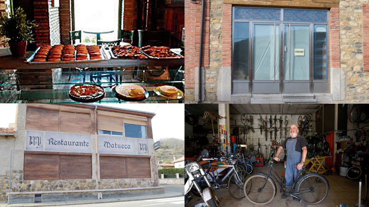 Algunos de los locales que han cerrado en los últimos meses. Algunos de los locales que han cerrado en los últimos meses.