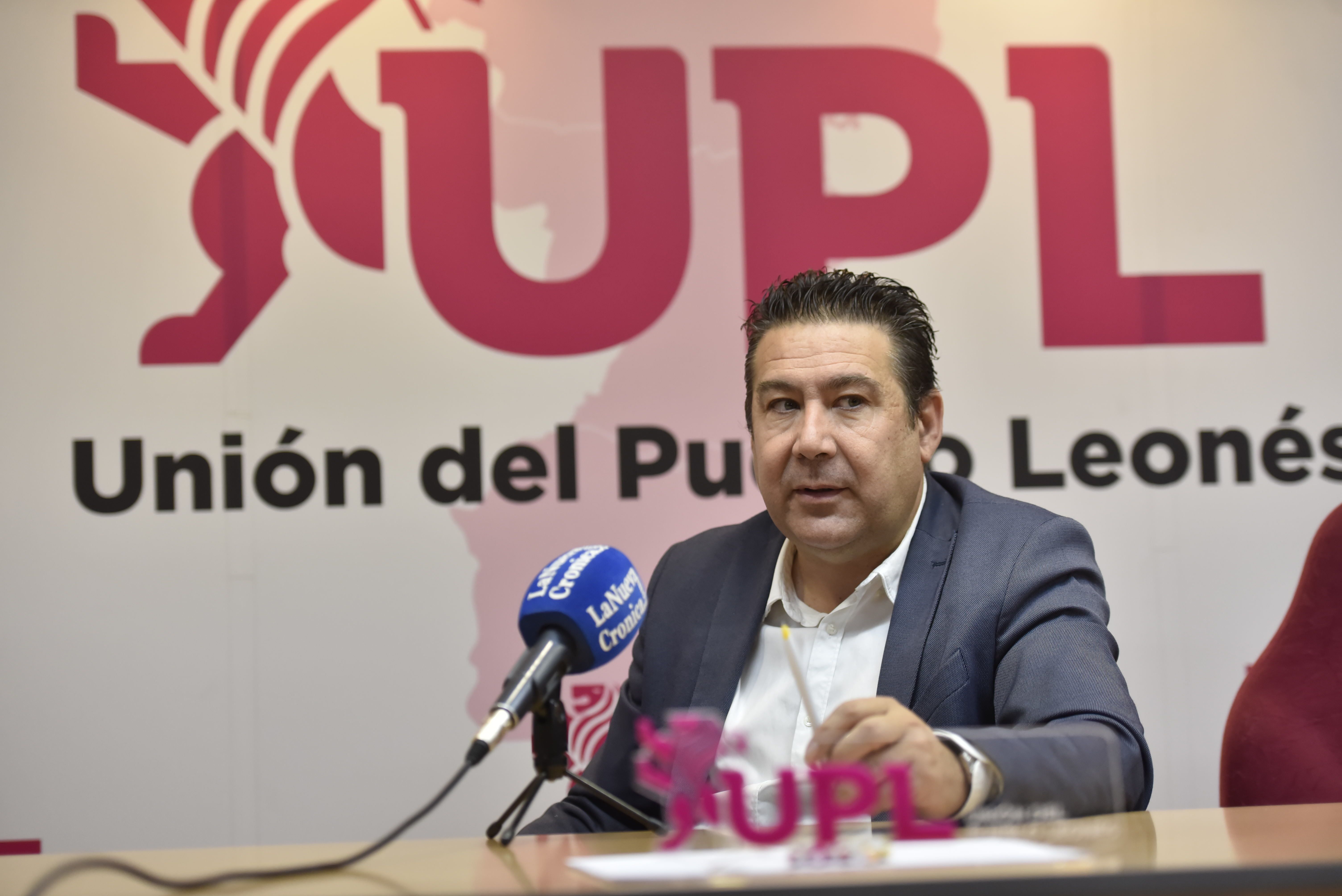 El secretario general de UPL, Luis Mariano Santos. | SAÚL ARÉN
