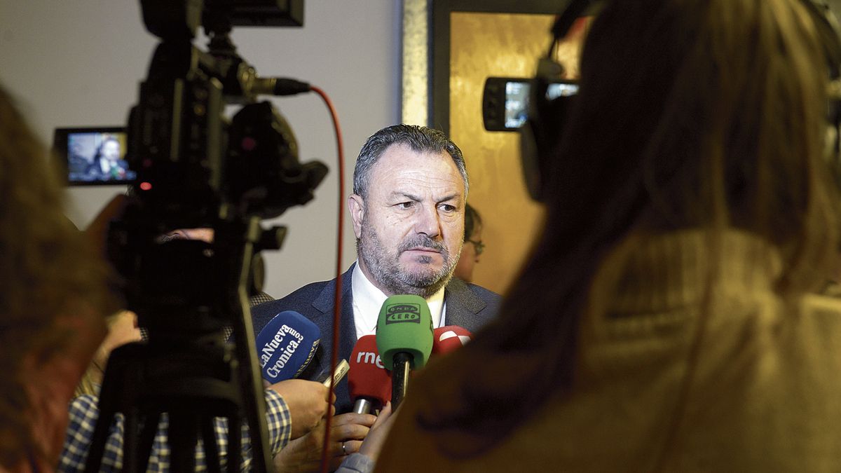 El presidente de la Diputación de León, Eduardo Morán. | MAURICIO PEÑA El presidente de la Diputación de León, Eduardo Morán. | MAURICIO PEÑA
