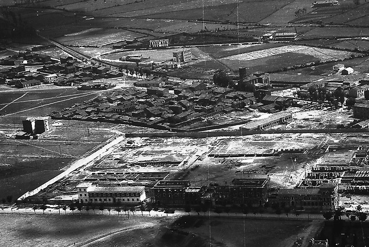 Fotografía antigua de La Asunción que permite comprobar su evolución y mejora. | L.N.C.