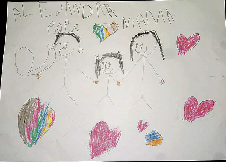Alejandra del Castillo Vázquez. 4 años. Valencia de Don Juan.