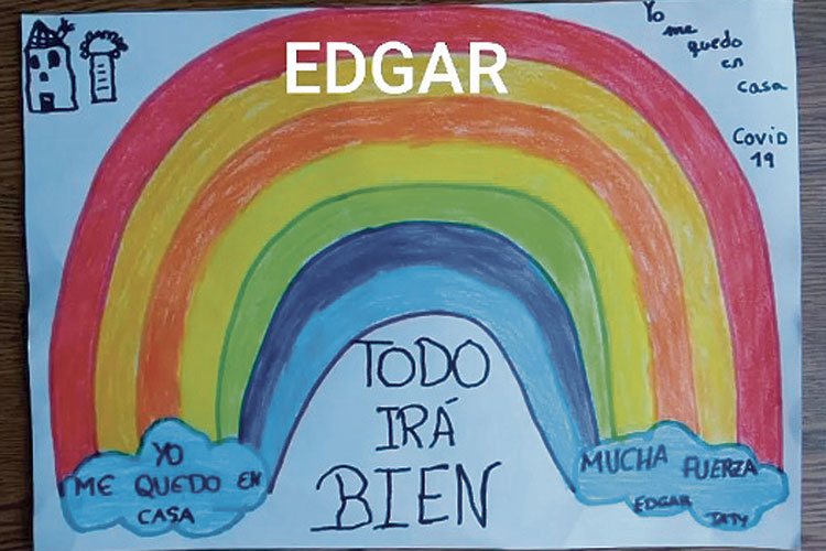 Edgar Tejerina Carsi. 9 años. Cistierna.