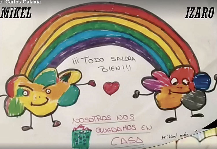 Mikel e Izaro Laburu. 5 y 2 años. Barakaldo.
