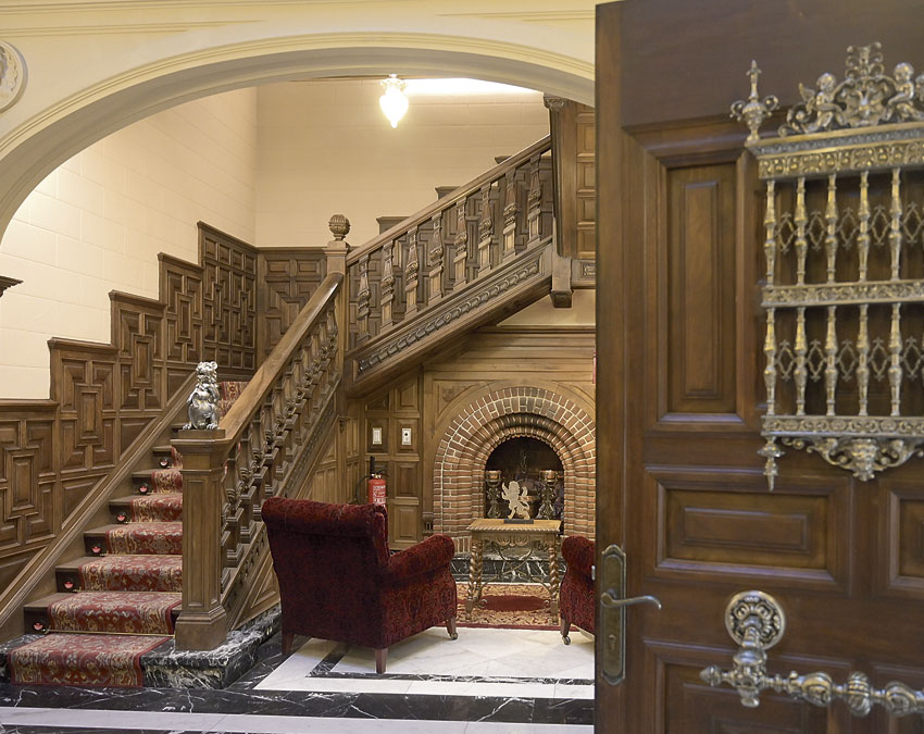 Hall de la Casona. | JESÚS F. SALVADORES