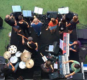 La banda Goodman Collective. | PACHI PÉREZ