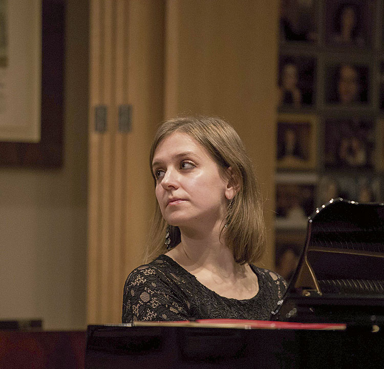 La pianista rusa Elizaveta Yaroshinskaia. | MARÍA DÍEZ