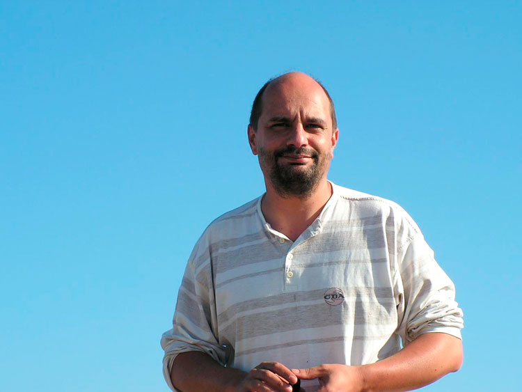 El arqueólogo Fernando Muñoz Villarejo.