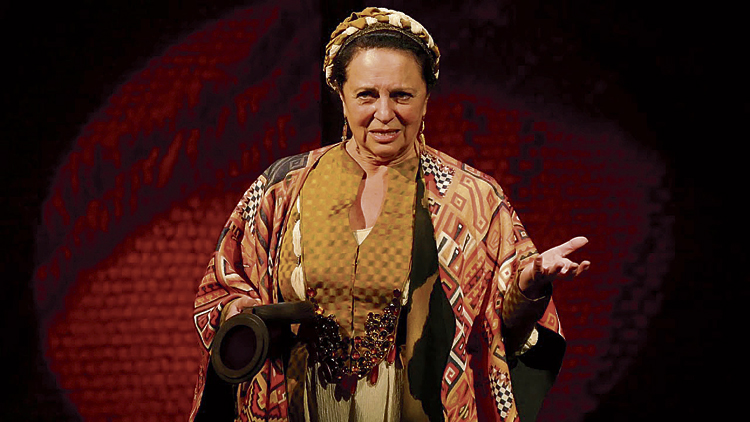 La actriz Gloria Muñoz es el principal reclamo de ‘Mestiza’.