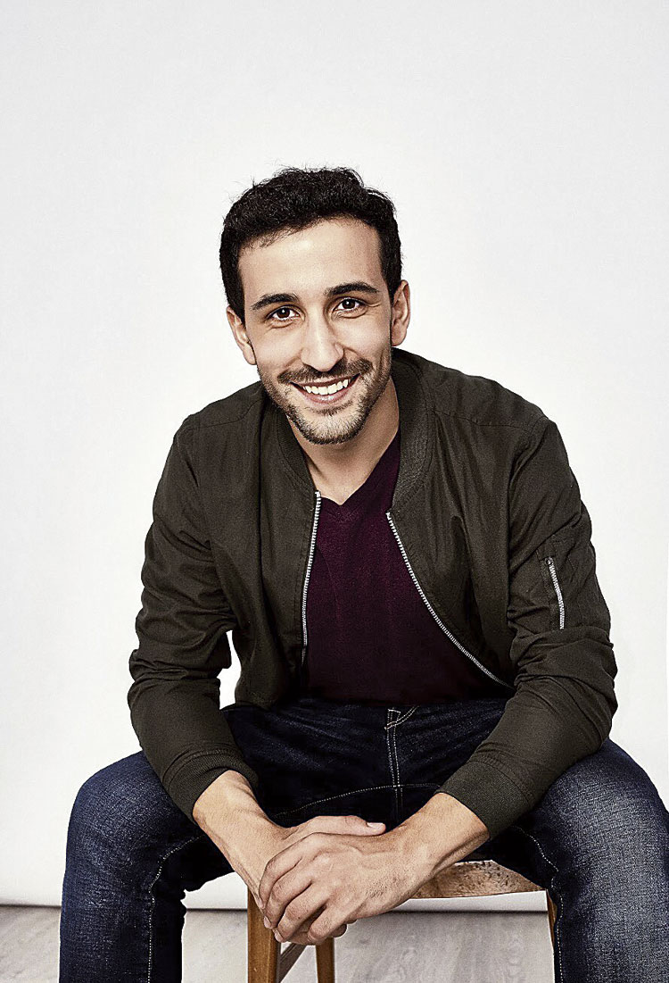El actor leonés Iván Serrano.