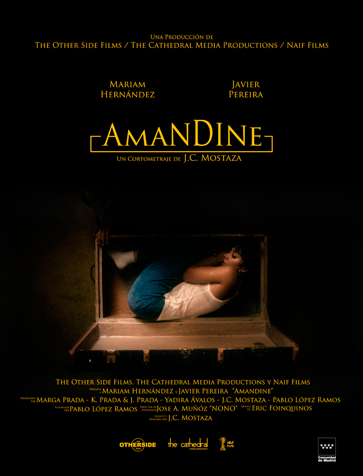 Cartel del cortometraje de Juan Carlos Mosteza.
