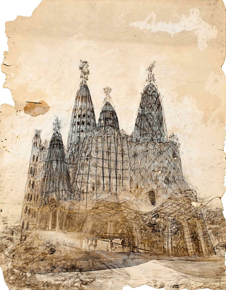 Iglesia de la Colonia Güell (1898-1914).